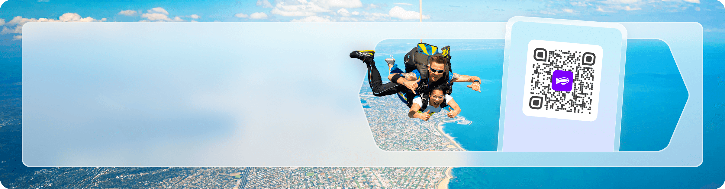 Download app section background